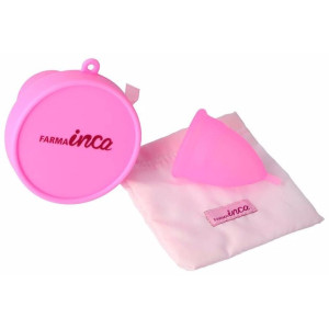 Inca Copa Menstrual Talla L Con Esterilizador + Bolsa 1 Pack