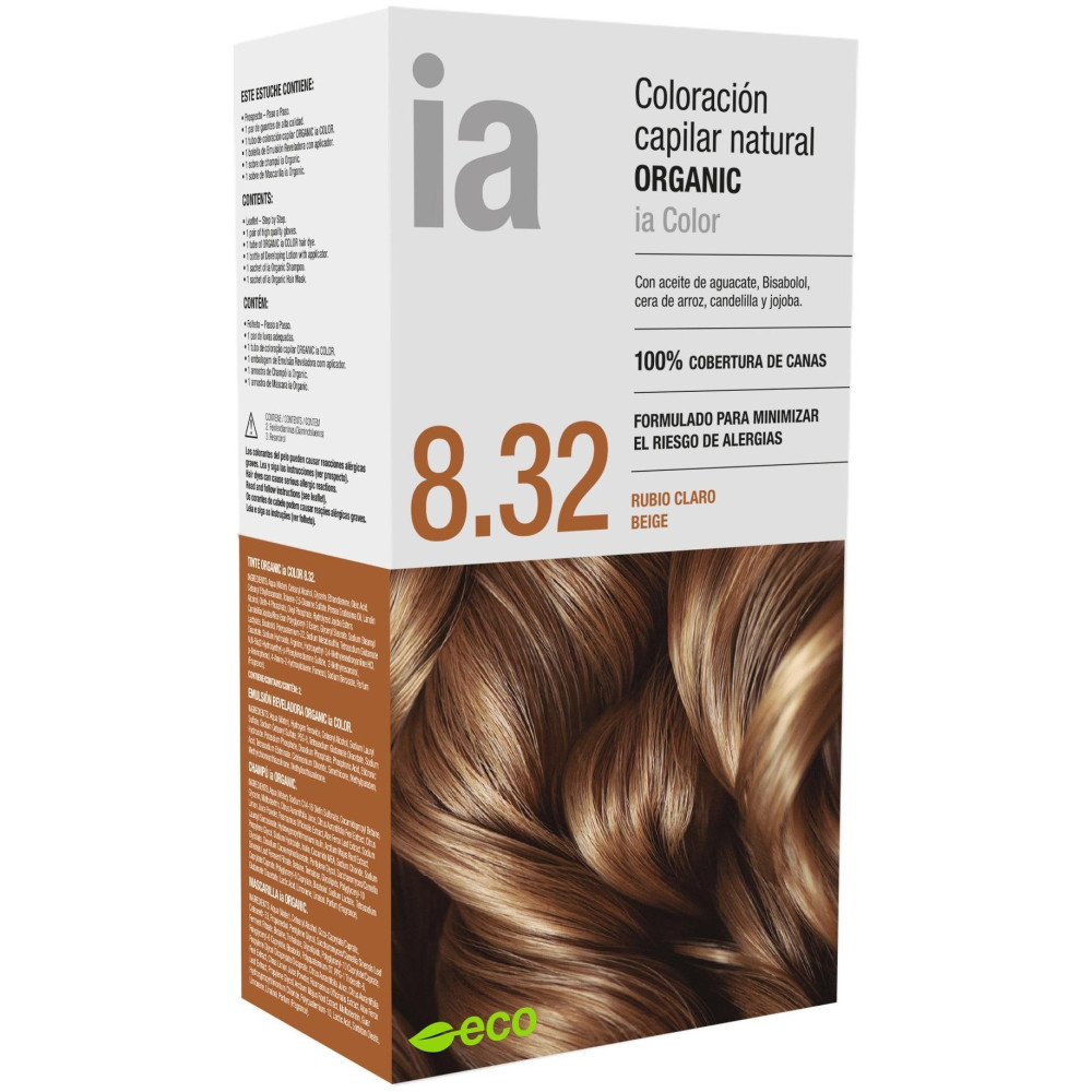 Interapothek Tinte Pelo 8.32 Rubio Claro Beige