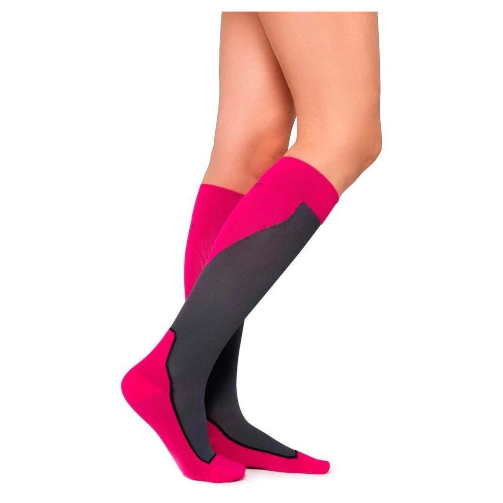 Jobst Calcetín Sport Ccl1 Rosa Gris Talla M 1 Par