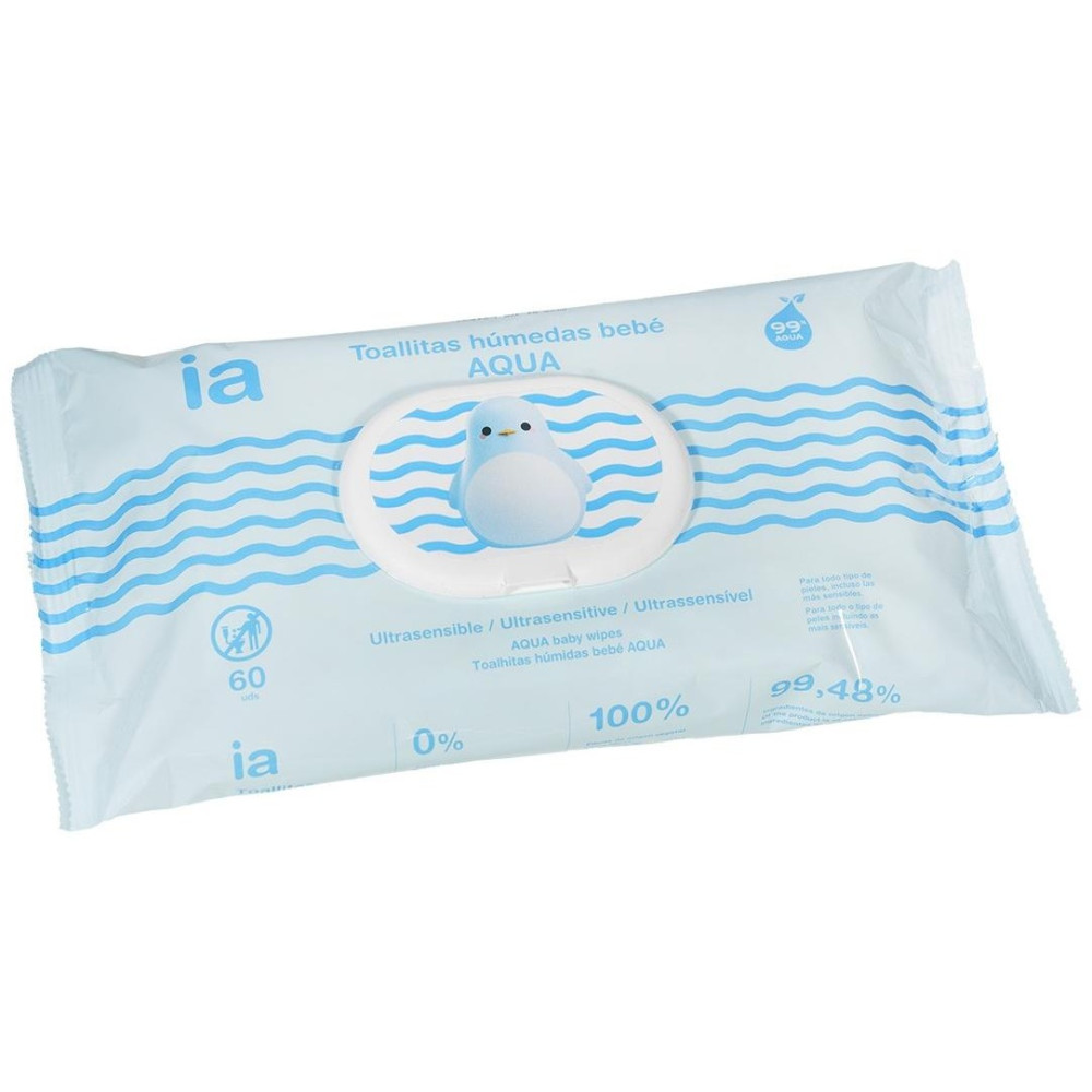 Interapothek Toallitas Bebé Aqua 60Uds
