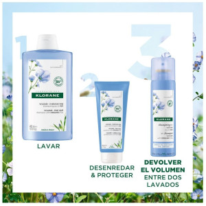 Klorane Champu Seco Volumen Al Lino Bio 150 Ml