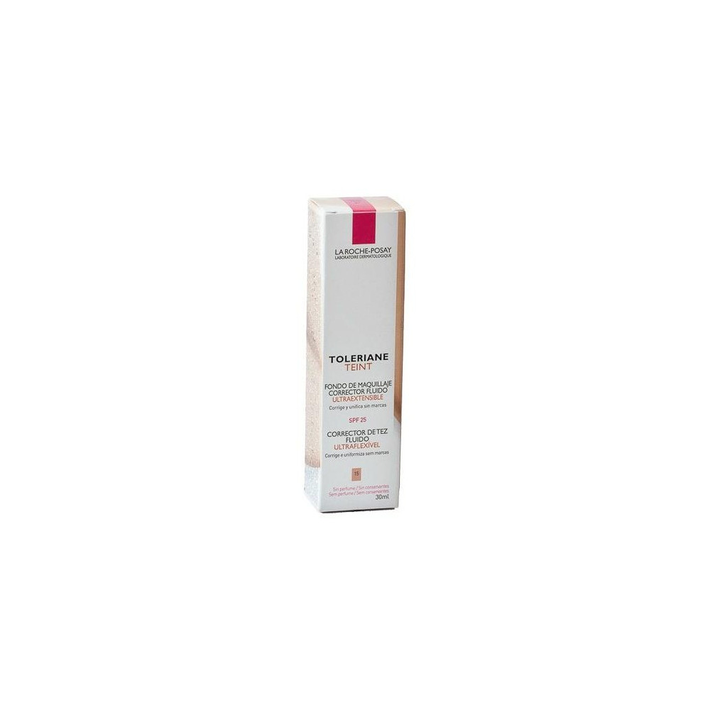 Toleriane Fluido Corrector Alta Cobertura Spf25 15 30 Ml