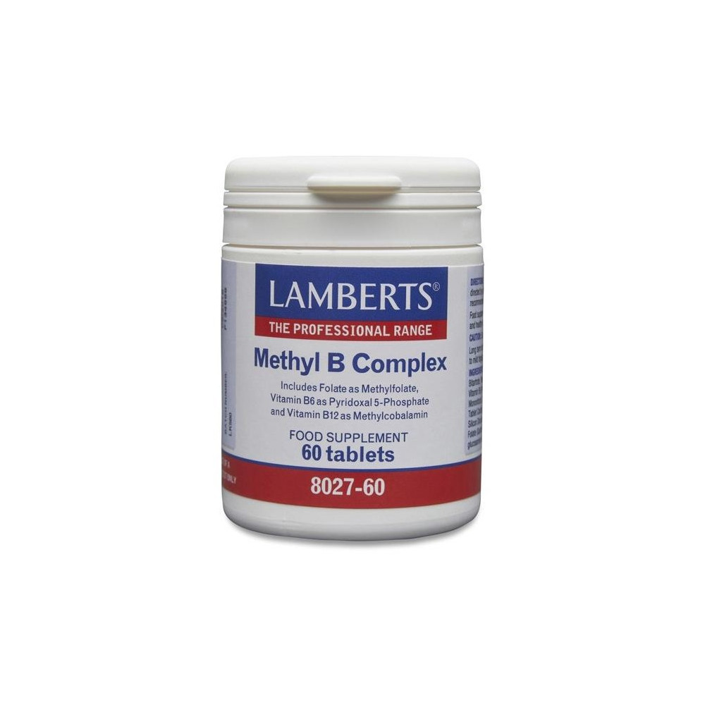 Lamberts Complejo Methyl B Suplemento De Vitaminas Grupo B 60 Comprimidos