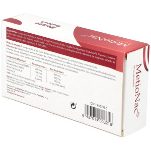 Margan Biotech Metionac Para La Salud Hepática 60 Tabletas