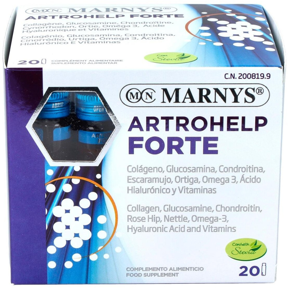Marnys Arthrohelp, Suplemento Articular En Viales Bebibles
