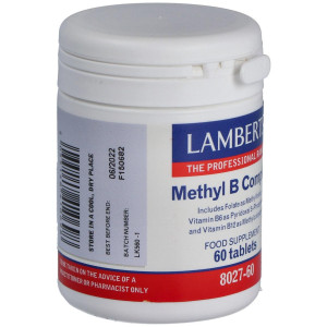 Lamberts Complejo Methyl B Suplemento De Vitaminas Grupo B 60 Comprimidos