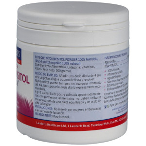 Myoinositol Polvo 100% Natural 200Gr