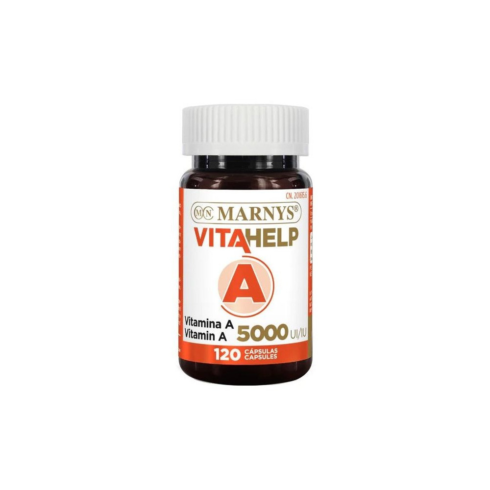 Marnys Vitamina A 5000Ui Línea Vitahelp 120Caps