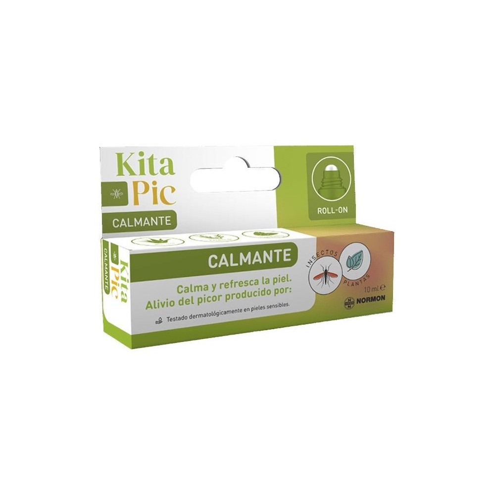Normon Kitapic Calmante Solución Contra Picaduras En Roll-On 10Ml