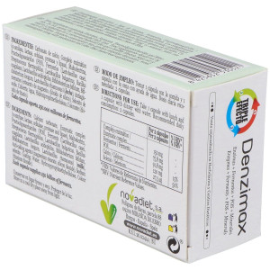 Novadiet Denzimax Con Probióticos Y Enzimas Digestivas En Cápsulas
