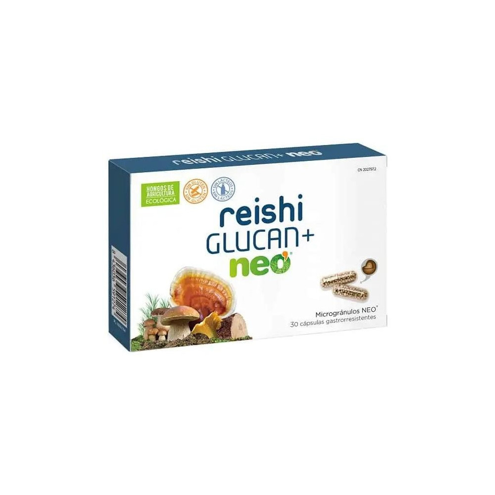 Neovital Health Suplemento Neo Reishi Glucan+ Para Gripes Y Resfriados 30 Cápsulas