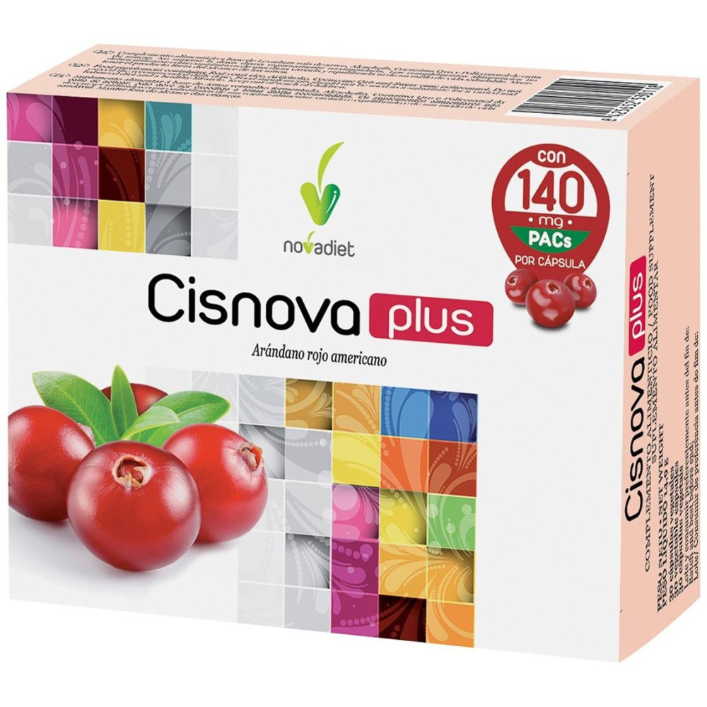 Novadiet Cisnova Plus Para Evitar La Cistitis 60 Cápsulas