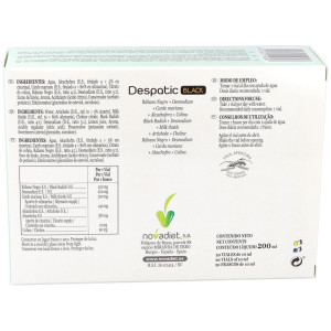 Novadiet Despatic Black 20 Ampollas De 10Ml