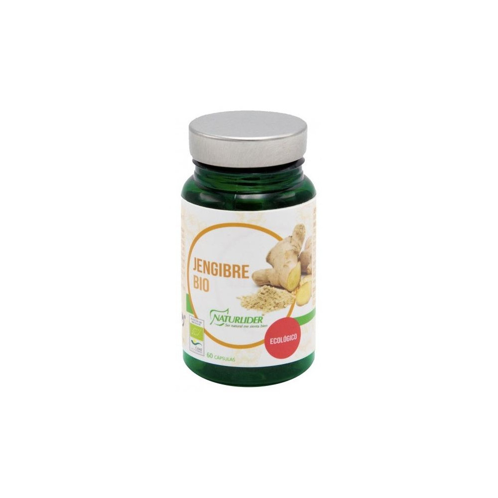 Naturlider Jengibre Bio 60 Cápsulas Para Favorecer Una Buena Digestión