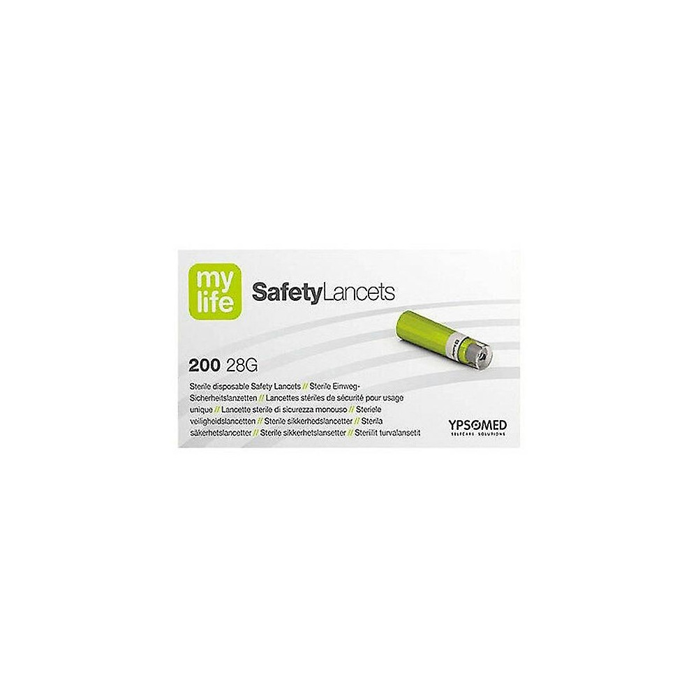 Mylife Safety Lancetas 28G 200U