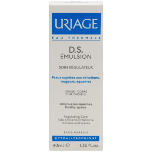Uriage D. S. Emulsión Dermatitis Seborreicas Costra Láctea, 40 Ml