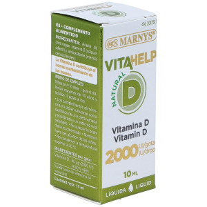 Marnys Vitamina D 2000Ui Líquida Línea Vitahelp 10Ml