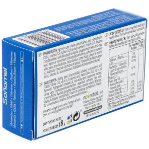 Novadiet Soñamel Para Un Sueño Reparador 30 Comprimidos
