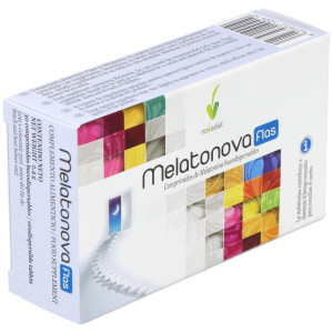 Novadiet Melatonova Flas Para El Sueño 30 Comprimidos Bucodispersables.