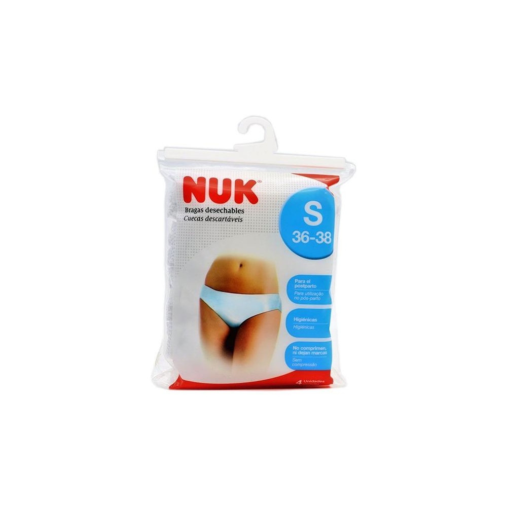 Nuk Braguitas Desechables T/S 4U