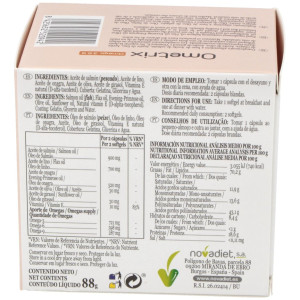 Novadiet Ometrix 3,6,9 60 Cápsulas