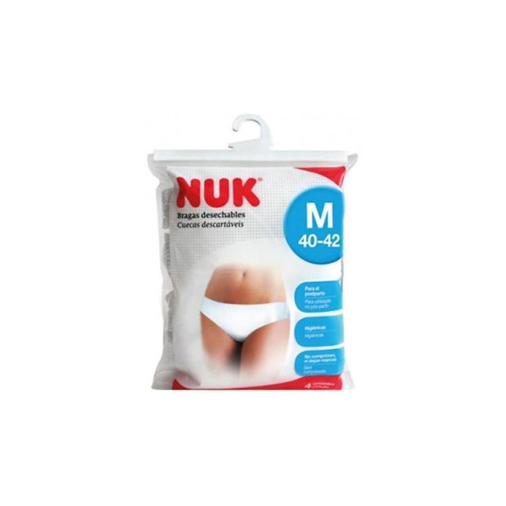 Nuk Braguitas Desechables T/M 4U