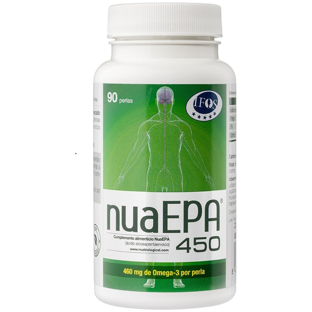 Nua Biological Nuaepa 450 Para La Tensión Y Triglicéridos 90 Perlas