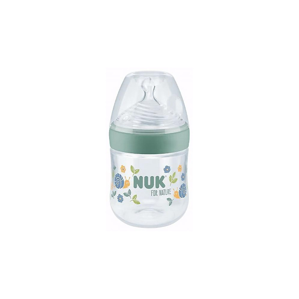 Nuk For Nature Biberón Silicona Talla S Marrón 150Ml 1Ud