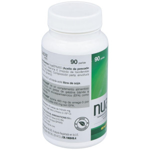 Nua Biological Nuaepa 450 Para La Tensión Y Triglicéridos 90 Perlas