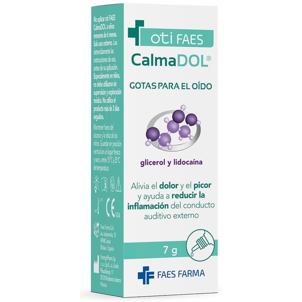 Otifaes Calmadol Gotas Para El Oído 7G