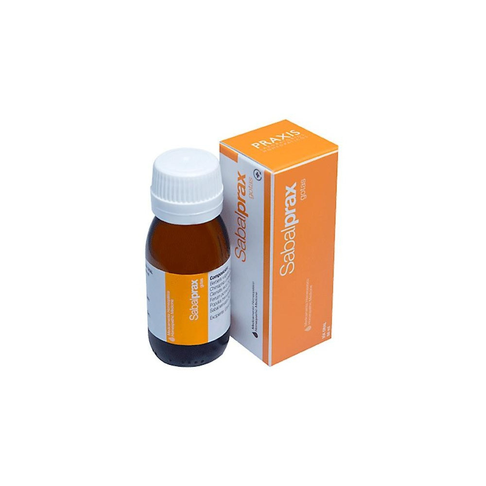 Praxis Pharma Sabalprax Medicamento Homeopático En Gotas 60Ml