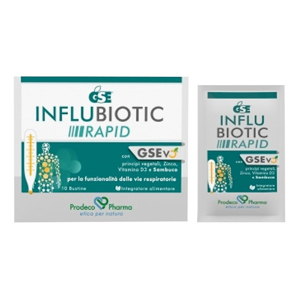 Prodeco Pharma Gse Influbiotic Rapid, Suplemento En Sobres.
