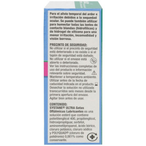 Systane Ultra Gotas Oftálmicas Lubricantes, 10 Ml