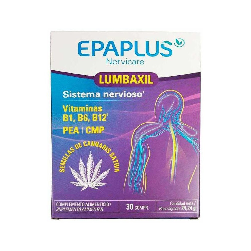 Peroxfarma Epaplus Nervicare Lumbaxil 30 Comprimidos