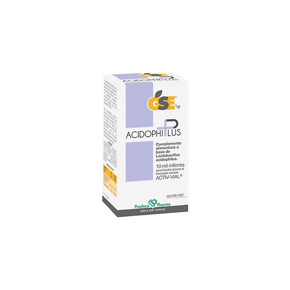 Prodeco Pharma Microbiotics+Acidophiplus 30 Cápsulas