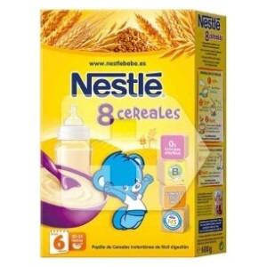 Nestlé Papilla 8 Cereales,...