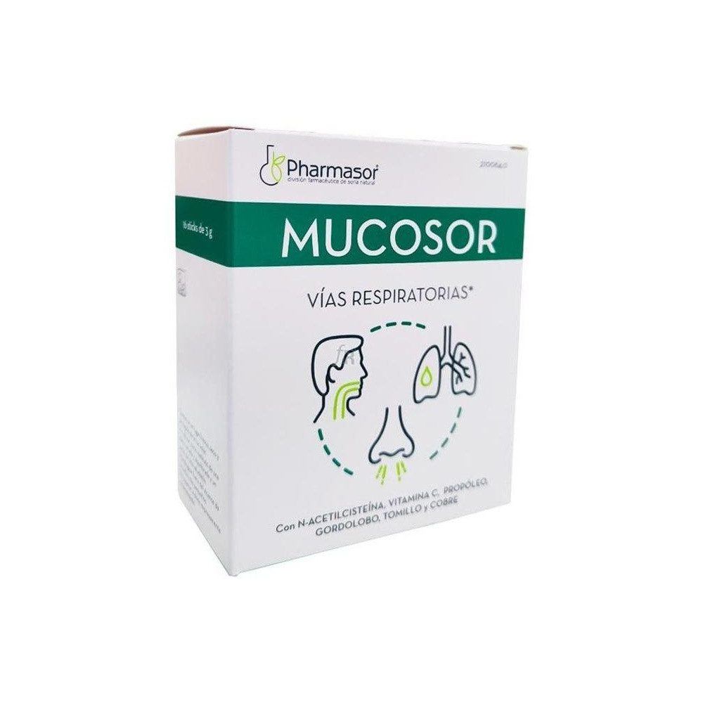 Pharmasor Mucosor Para Descongestionar La Nariz Y Las Vías Respiratorias En Viales