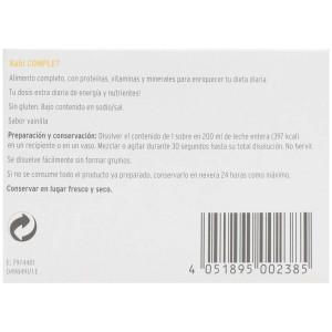 Kabi Complet Polvo Sabor Vainilla 7 Sobres 62G
