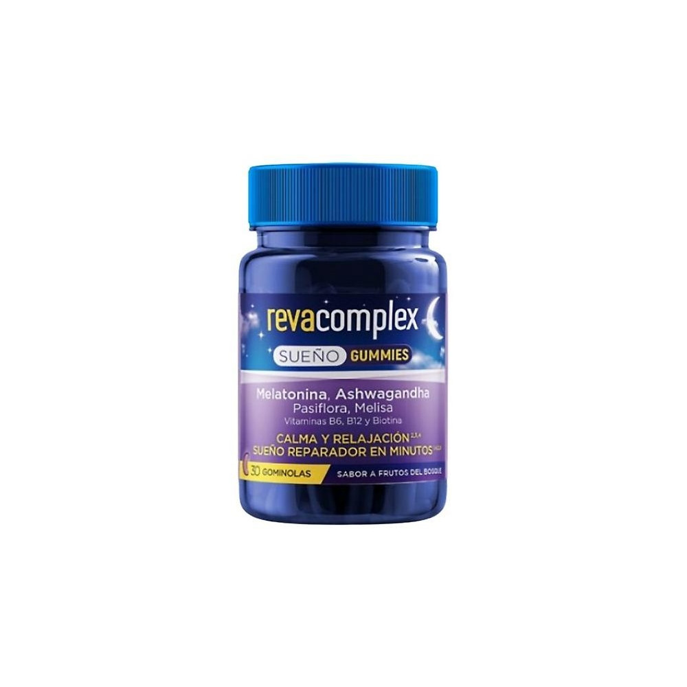 Reva Revacomplex Sueño Gominolas Para Dormir Con Sabor A Frutas Del Bosque 30 Unidades