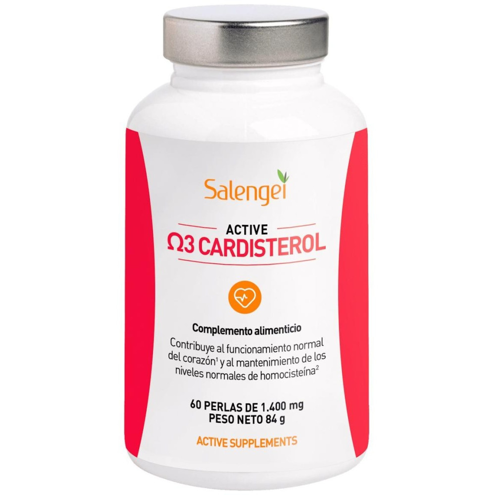 Salengei Active Omega 3 Cardisterol Suplemento Para El Colesterol 60 Perlas