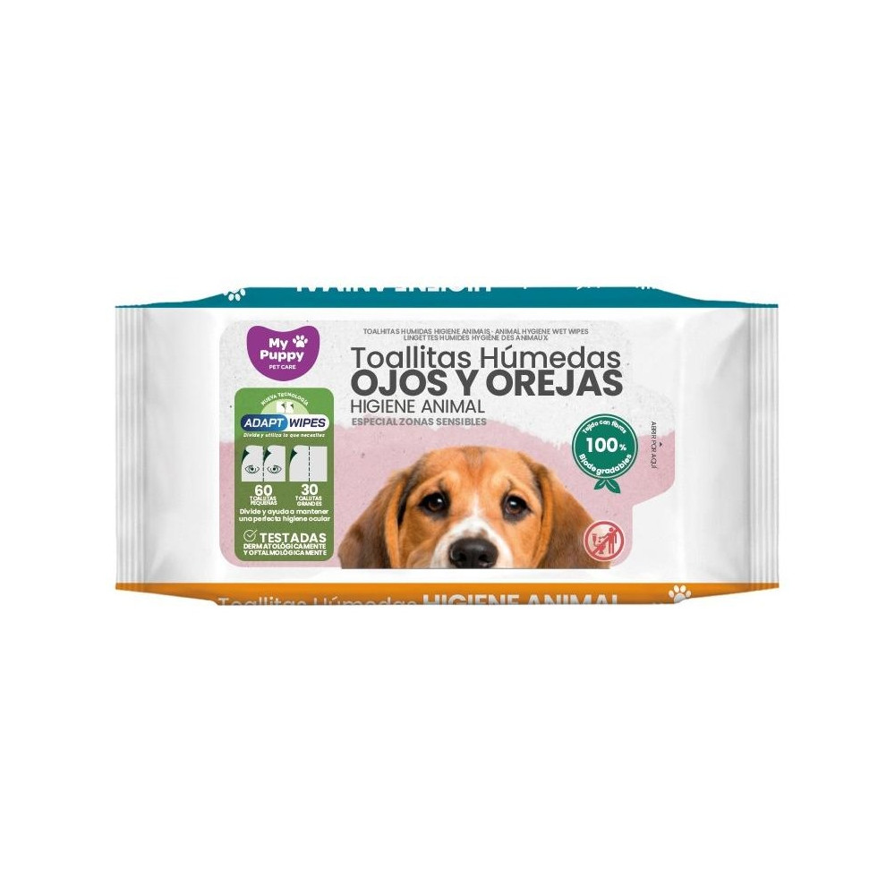 Salustar Toallitas Húmedas Higiénicas Animal Ojos Y Orejas 60U