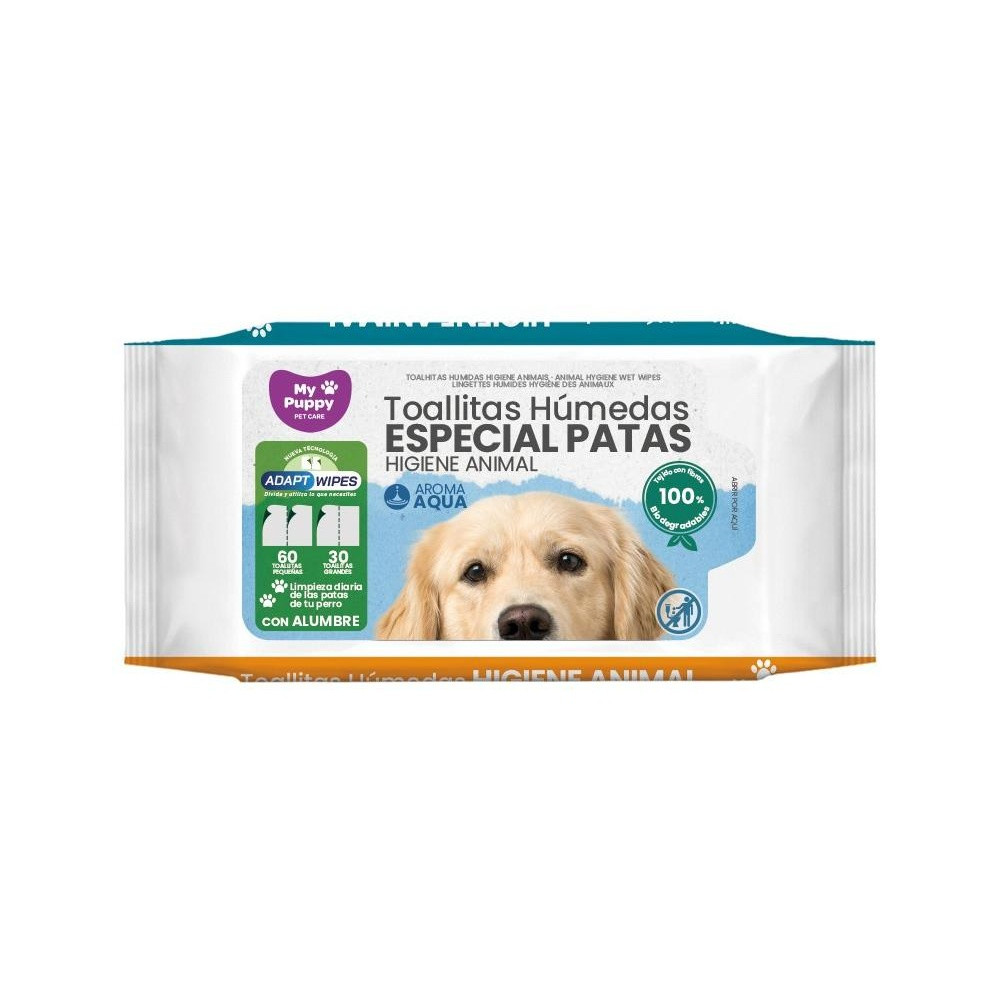 Salustar Toallitas Húmedas Higiénicas Animal Especial Patas 60U