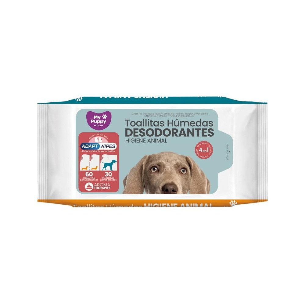 Salustar Toallitas Húmedas Higiénicas Animal Desodorante 60U