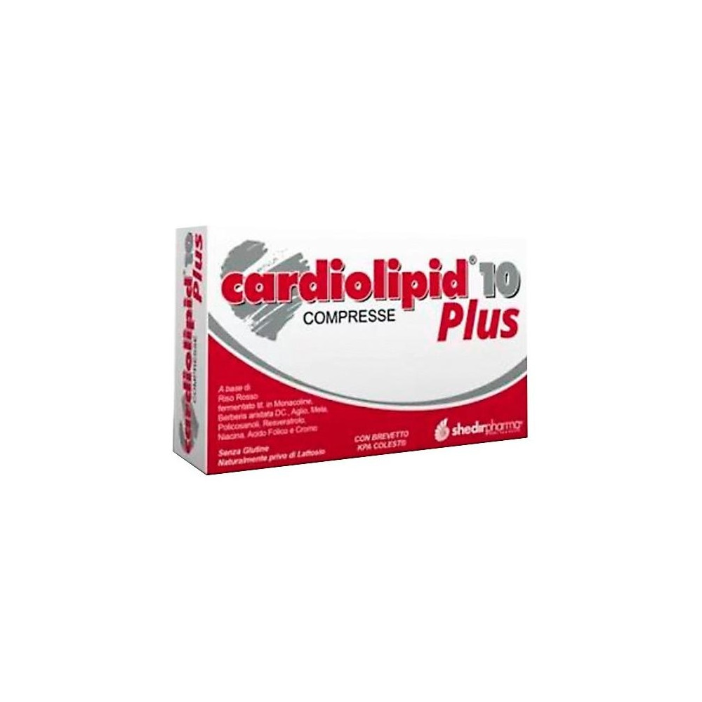 Shedir Cardiolipid 10 Plus Suplemento Dietético En Cápsulas