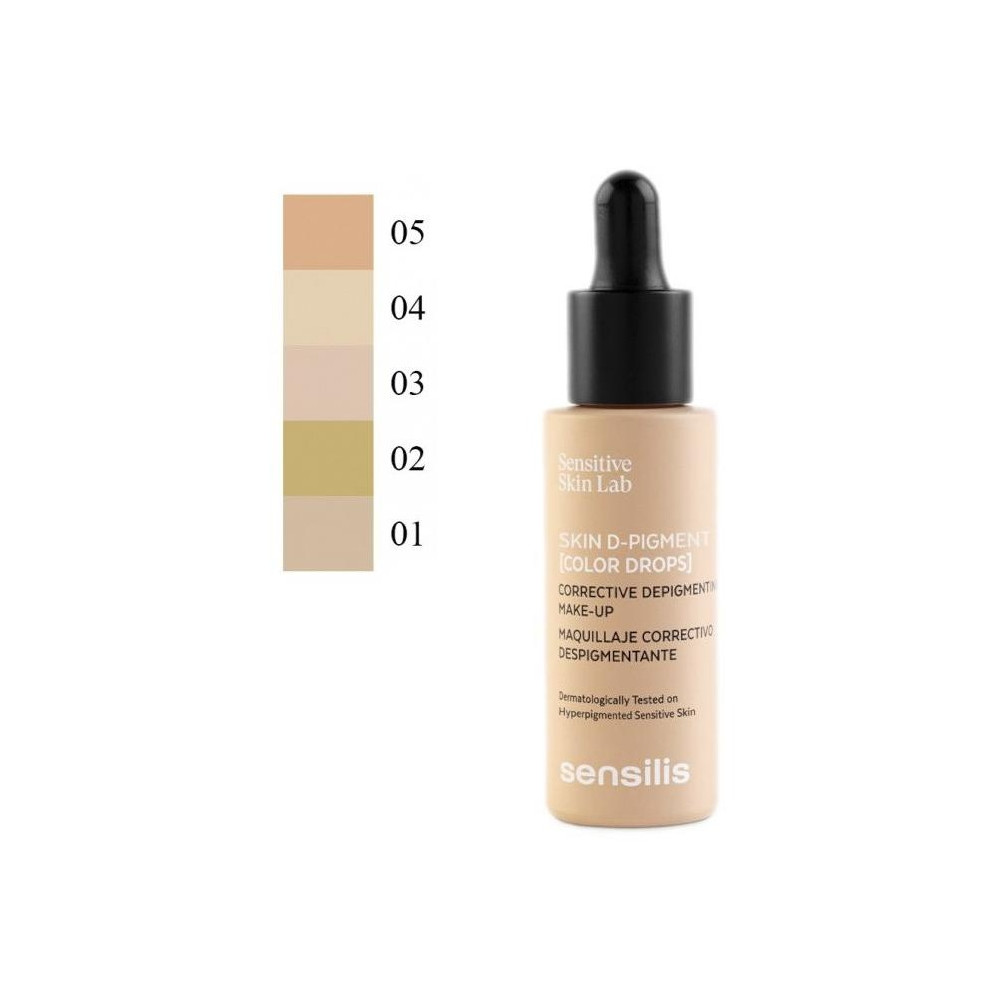 Skin D-Pigment [Color Drops] Maquillaje Corrector Despigmentante Beige Rose 30 Ml