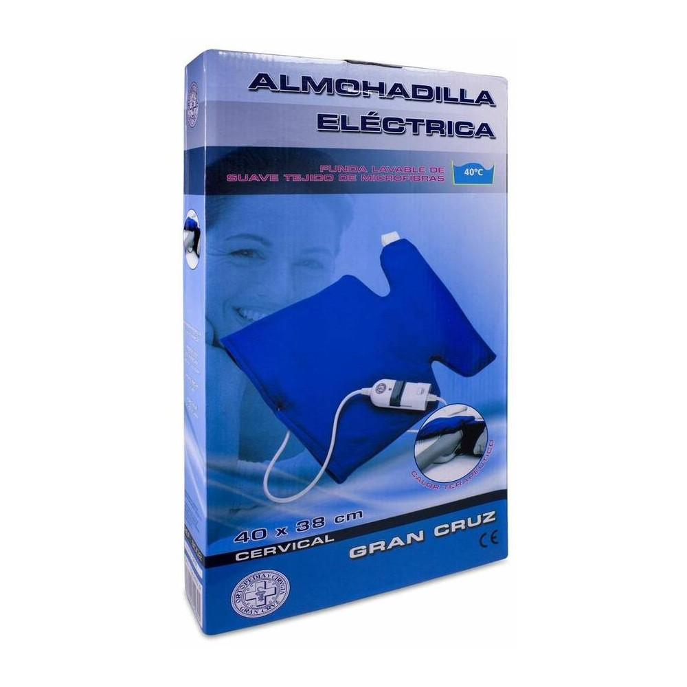 Gran Cruz Almohadilla Eléctrica Cervical, 1 Ud