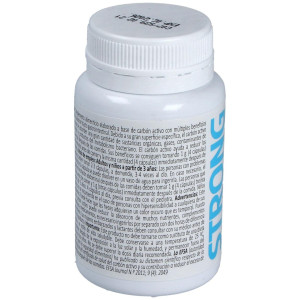 Strong Nature Activated Charcoal Suplemento De Carbón Activado En Cápsulas