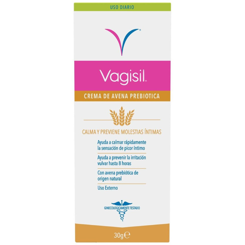 Vagisil Crema De Avena Prebiótica Uso Externo 30G