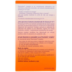 Pharmaton Complex, 60 Cápsulas