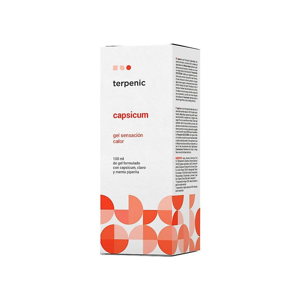 Terpenic Capsicum Gel Con Efecto Calor Para Molestias Musculares 100Ml
